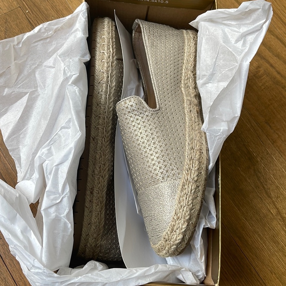 Perfect Charter Club espadrilles 8 1/2 WIDE - Picture 4 of 6